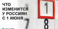 Что изменится в жизни россиян с 1 июня? - Актанышский район
